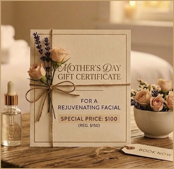 Mother's Day Gift Certificate at Bodysense Holistic